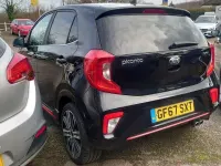 Begagnad Kia Picanto GT-Line 83 HK (61 kW) 2017 Svart Halvkombi