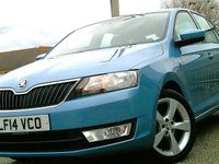 Used Skoda Rapid Elegance 2014 Blue Hatchback