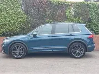 Used VW Tiguan R-line 150 HP (110 kW) 2021 Blue SUV