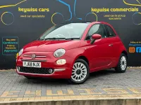 Used Fiat 500 Lounge 69 HP (50 kW) 2018 Red Hatchback