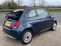Used Fiat 500C Lounge 2016 Blu cosmico Cabriolet
