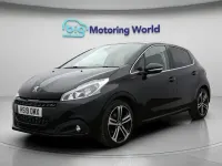 Used Peugeot 208 GT-line 110 HP (80 kW) 2019 Black Hatchback