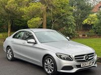 Used Mercedes C220 170 HP (125 kW) 2017 Silver Sedan