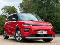 Used Kia Soul EV 150 kW (204 HP) 2022 Inferno red SUV