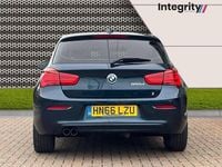 Used BMW 120 Sport Line 190 HP (139 kW) 2016 Blue Hatchback