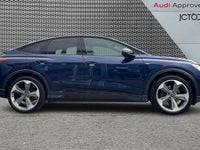Used Audi Q4 Sportback e-tron Black Edition 206 kW (281 HP) 2025 Blue SUV