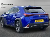 Used Lexus UX E-FOUR 181 HP (133 kW) 2020 Azure blue SUV