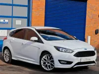 Used Ford Focus ST-Line 2018 White Hatchback