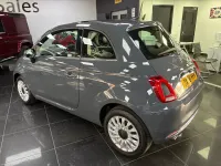 Used Fiat 500 Lounge 69 HP (50 kW) 2018 Grey Hatchback