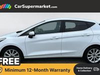 Used Ford Fiesta Titanium 125 HP (91 kW) 2021 White Hatchback