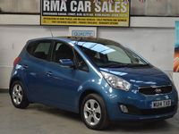 Used Kia Venga 2014 Blue Hatchback