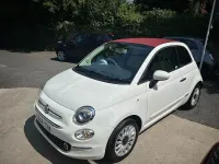 Used Fiat 500C Lounge 2016 White Cabriolet