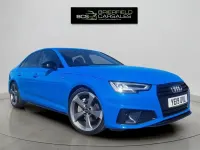 Gebraucht Audi A4 Black Edition 190 PS (139 kW) 2019 Blau Limousine