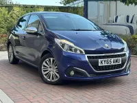 Käytetty Peugeot 208 Allure 2015 Sininen Viistoperä