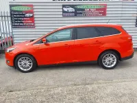 Used Ford Focus Zetec 2017 Red Estate