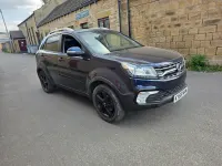 Used SsangYong Korando 178 HP (130 kW) 2018 Blue Estate