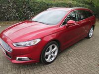 Used Ford Mondeo Titanium 160 HP (117 kW) 2017 Red Estate