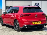 Used VW Golf VII GTI 2021 Red Hatchback