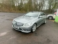 Used Mercedes E250 2010 Silver Coupe