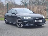 Used Audi A4 Black Edition 150 HP (110 kW) 2019 Black Sedan