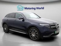 Used Mercedes EQC400 AMG line 300 kW (408 HP) 2022 Blue SUV