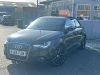 Usado Audi A1 S-Line 2014 Negro Utilitario