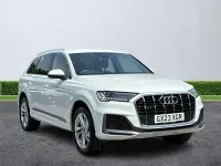 Used Audi Q7 S-Line 340 HP (250 kW) 2023 White SUV
