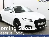 Used Audi TT S-Line 180 HP (132 kW) 2017 White Coupe
