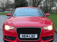 Used Audi A5 225 HP (165 kW) 2014 Red Coupe