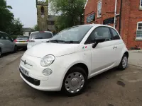 Used Fiat 500 Pop 69 HP (50 kW) 2015 White Hatchback