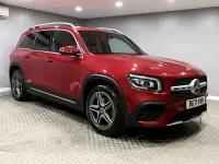Used Mercedes GLB200 AMG line 163 HP (119 kW) 2021 Red SUV