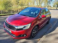 Used DS Automobiles DS4 Prestige 2017 Red Hatchback