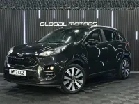 Used Kia Sportage 114 HP (83 kW) 2017 Black SUV