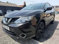 Used Nissan Qashqai N-Connecta 115 HP (84 kW) 2016 Black SUV