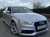 Used Audi A3 S-Line 110 HP (80 kW) 2015 Grey Sedan
