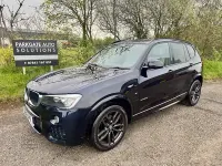 Used BMW X3 M Sport 190 HP (139 kW) 2015 Black SUV