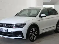 Used VW Tiguan R-line 150 HP (110 kW) 2019 White SUV