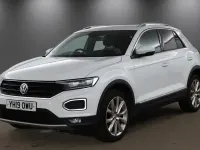Used VW T-Roc SEL 115 HP (84 kW) 2019 White SUV