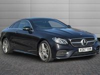 Used Mercedes E220 AMG Line Premium 194 HP (142 kW) 2018 Black Coupe