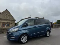 Used Ford Tourneo Custom Titanium 2019 Blue Van