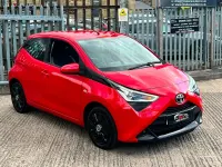 Used Toyota Aygo X-play 72 HP (52 kW) 2019 Red Hatchback
