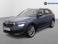 Usado Skoda Kamiq SE L 116 HP (85 kW) 2020 Azul SUV