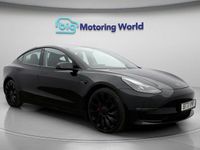 Used Tesla Model 3 Performance 461 kW (627 HP) 2021 Black Sedan
