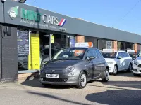Used Fiat 500 Lounge 69 HP (50 kW) 2016 Grey Hatchback