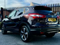 Used Nissan Qashqai N-TEC 163 HP (119 kW) 2015 Black SUV