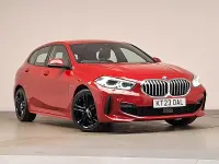 Used BMW 118 M Sport 136 HP (100 kW) 2023 Red Hatchback
