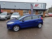 Used Ford Fiesta Zetec 75 HP (55 kW) 2015 Blue Hatchback