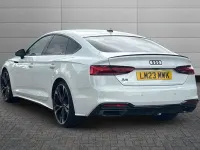 Used Audi A5 Sportback Black Edition 148 HP (108 kW) 2023 Glacier white Hatchback
