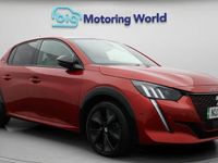 Used Peugeot e-208 Premium 100 kW (136 HP) 2021 Red Hatchback
