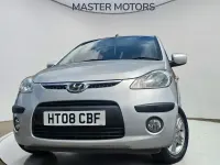 Used Hyundai i10 Comfort 67 HP (49 kW) 2008 Silver Hatchback